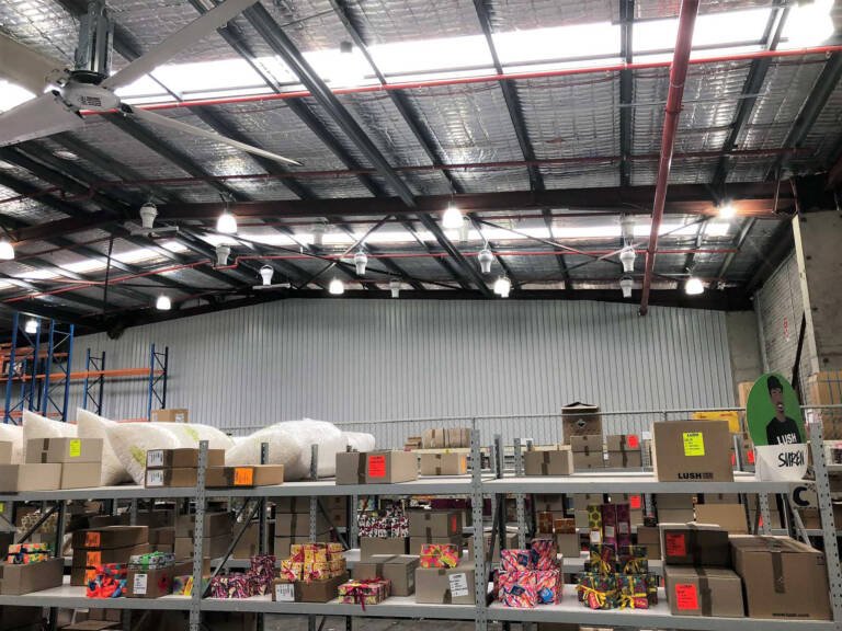 Lush Cosmetics Warehouse Overheating Challenges