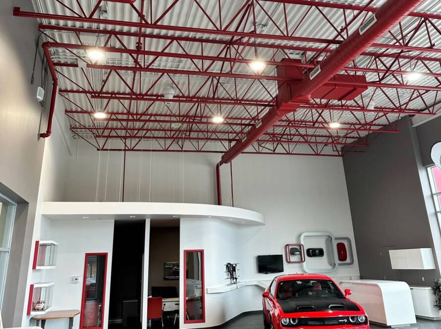 Enhancing Safety and Efficiency with Airius Air Pear Series Fans at a Leading Car Dealership in Repentigny, QC