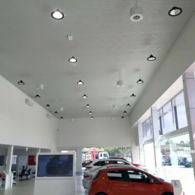 Efficient Heating and Cooling Solution for Toyota Kilmore Car Showroom with Airius Retail Series Fans