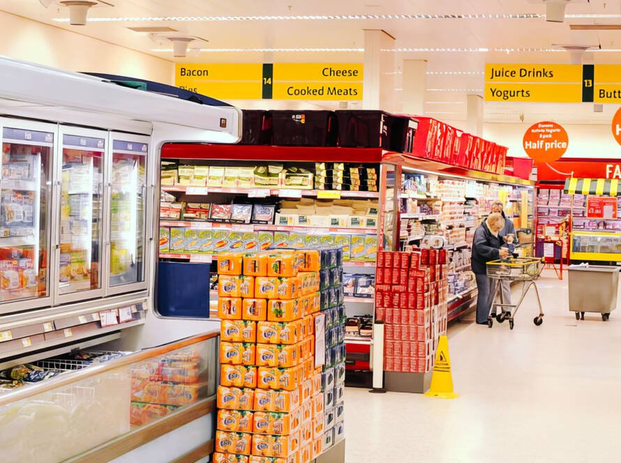 destratification energy efficient fans for grocery stores