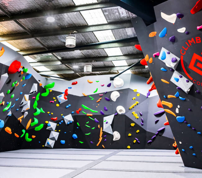 destratification fans for rock climbing centers