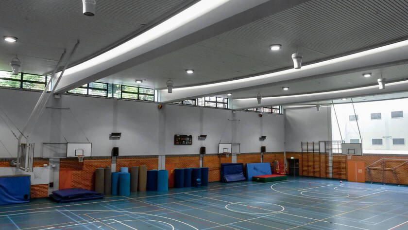 Sports Hall Cooling Solution