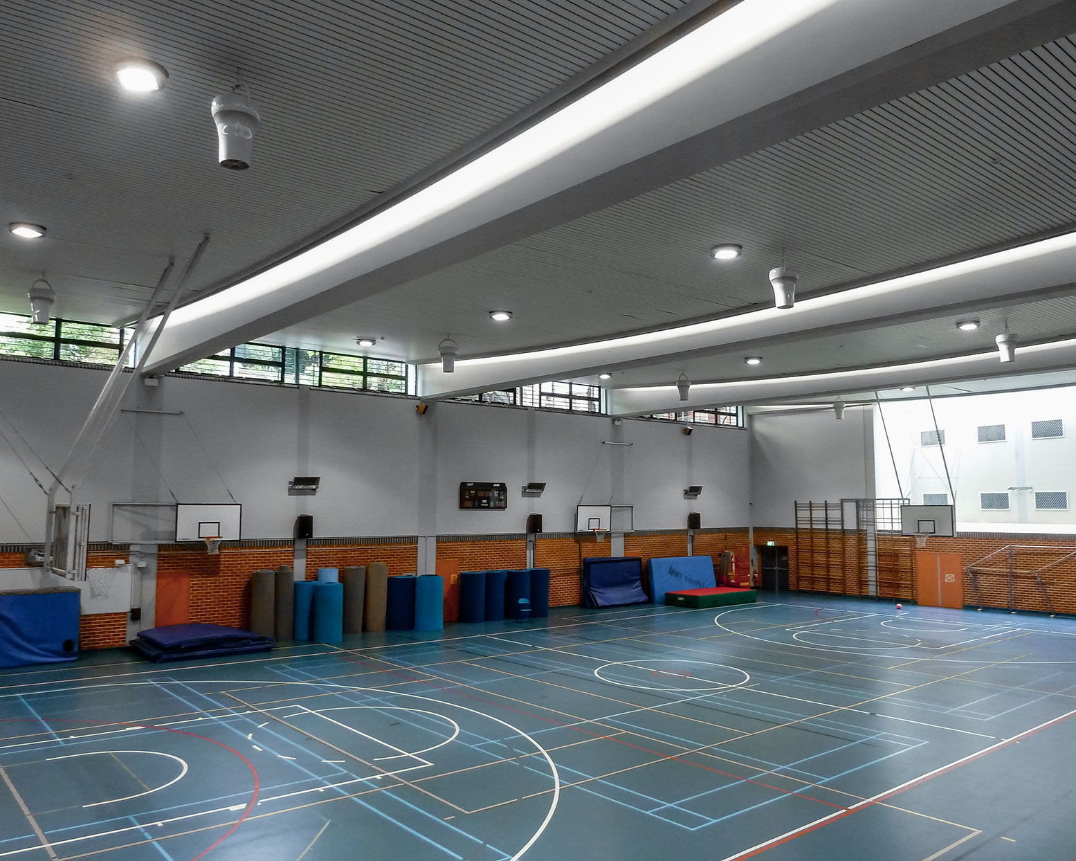 Sports Hall Cooling Solution