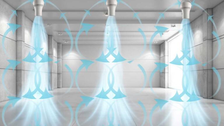 HVLS vs Destratification Fans