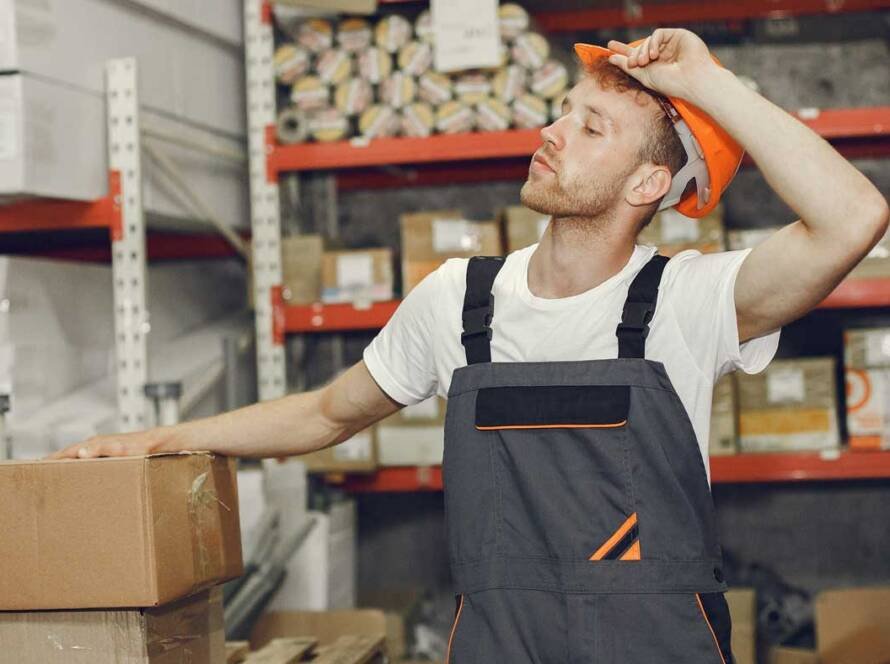 Indoor heat safety in warehouses