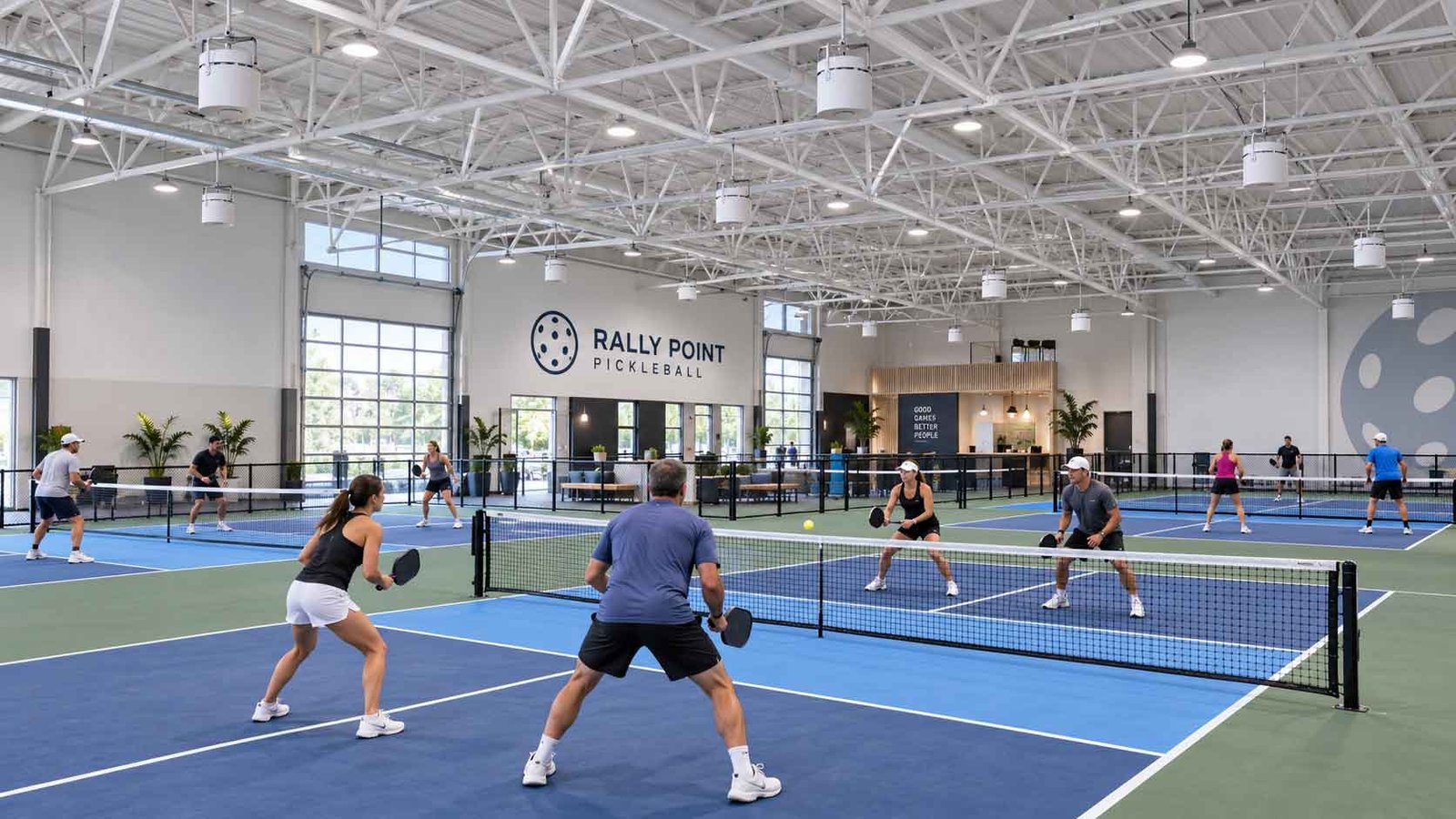 Destratification for Indoor Pickleball