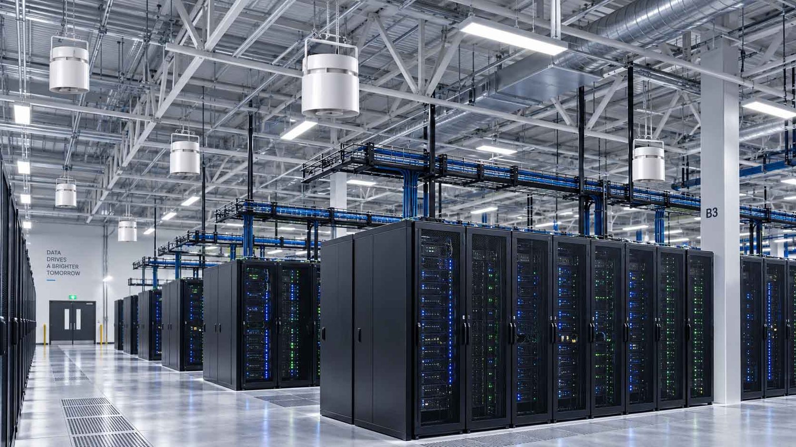 Destratification fans for Data Centers
